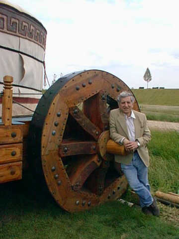 Oder sagt man Steppe?