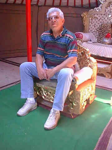 Man fhlt sich wie Dschingis Khan